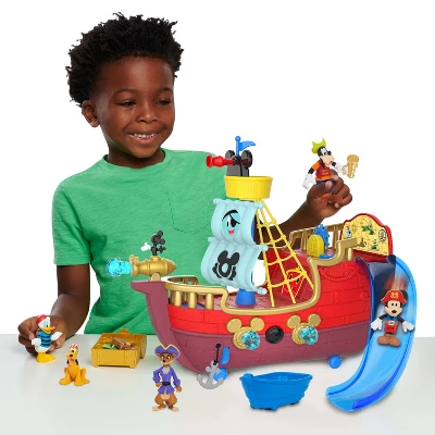 Disney Junior Mickey Mouse Funhouse Treasure Adventure Pirate Ship 3 Disney Junior Mickey Mouse Funhouse Treasure Adventure Pirate Ship